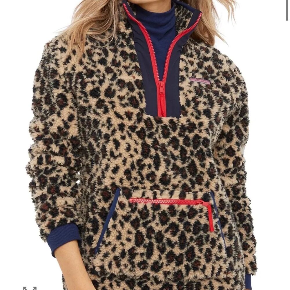Vineyard Vines Super Sherpa Pullover, size XS, VGUC